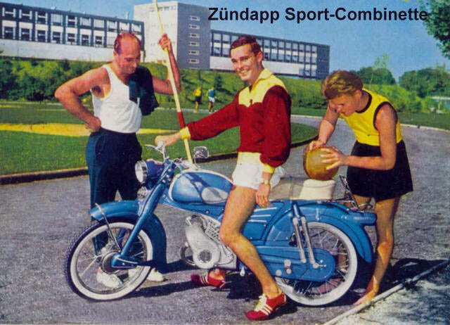 zuendapp sportcombinette 510 1961